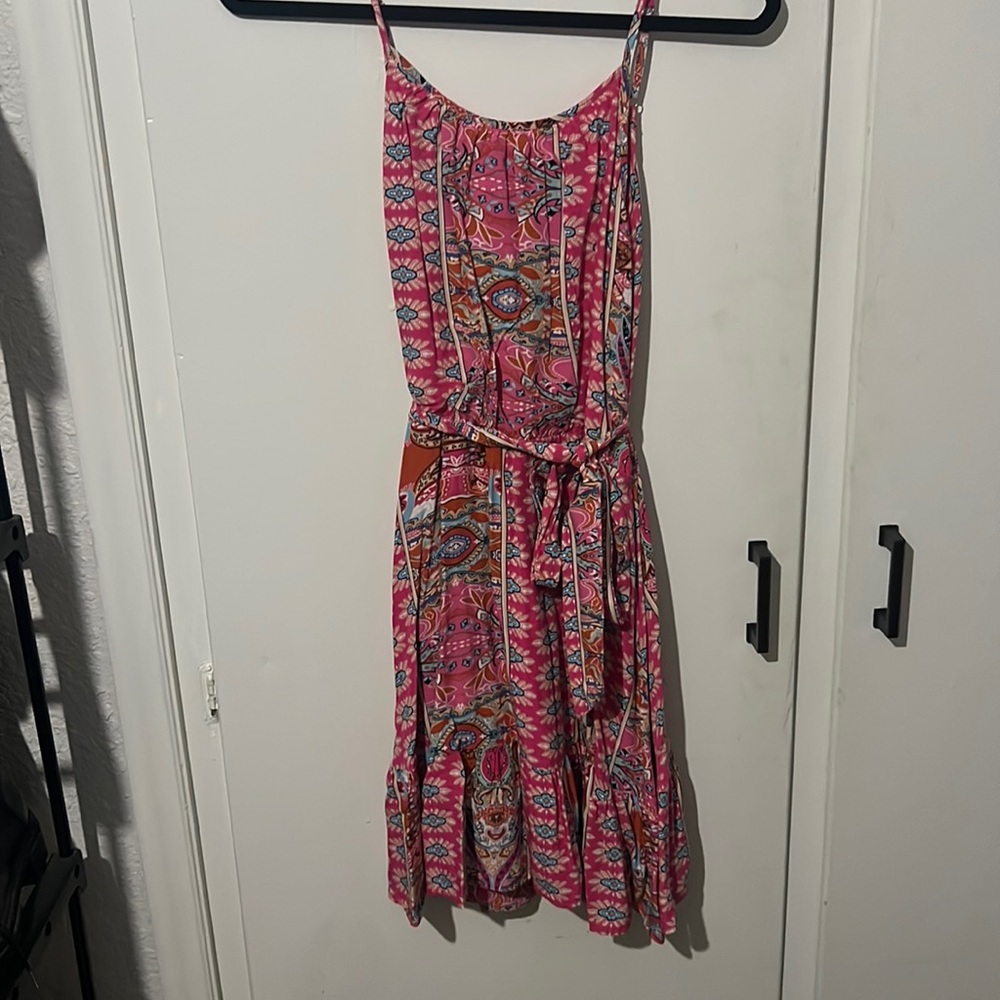 Pink Print Sundress